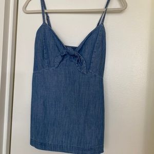 Denim tank